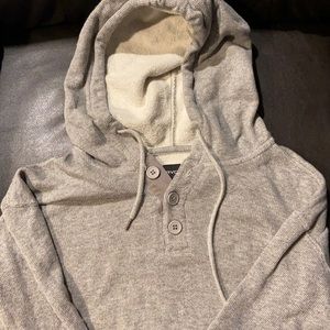 Men’s grey RVCA hoodie worn once